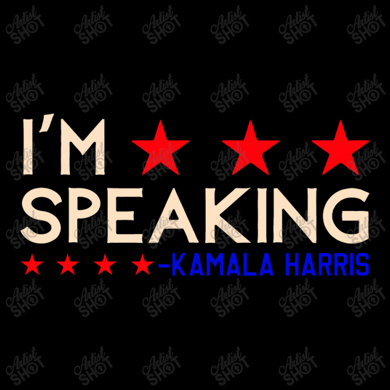 I’m Speaking Kamala Essential Fleece Short | Artistshot