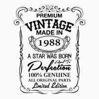 Vintage Made In 1988 T-shirt | Artistshot