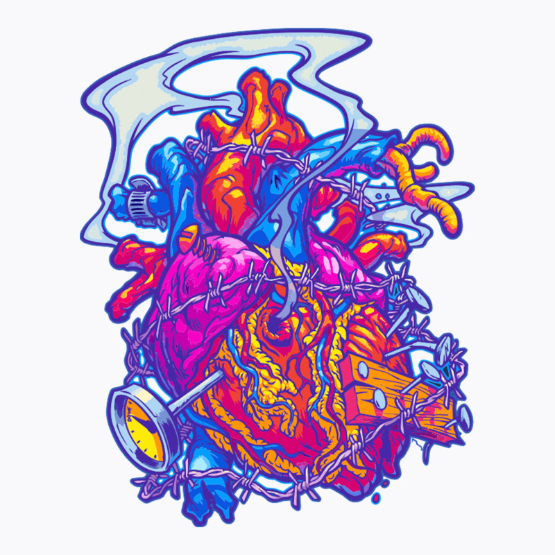 Busted Heart T-shirt | Artistshot