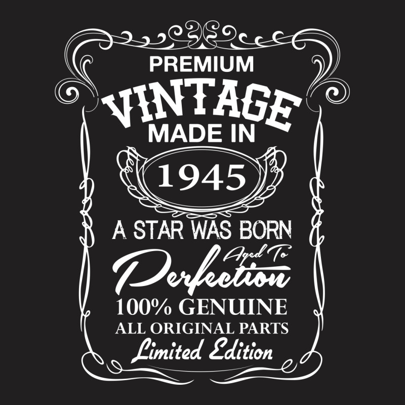 Vintage Made In 1945 T-shirt | Artistshot