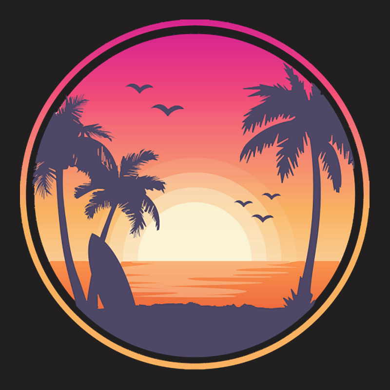 Beach T  Shirt Beach Sunset T  Shirt T-shirt | Artistshot