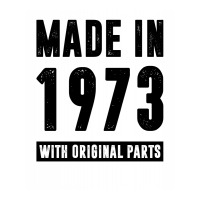 Made In 1973 With Original Parts V-neck Tee | Artistshot