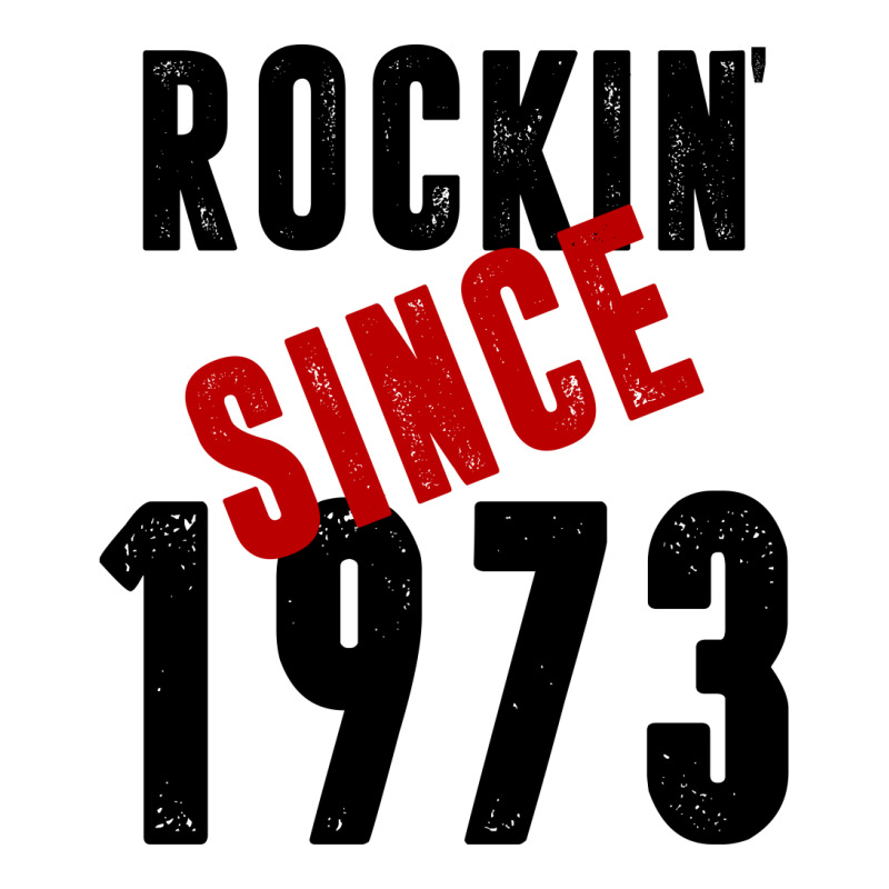 Rockin' Since 1973 3/4 Sleeve Shirt by RafaelLopez | Artistshot