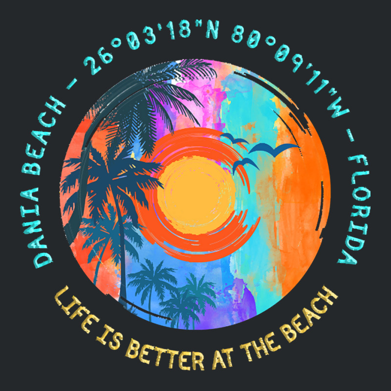 Dania Beach T  Shirt Dania Beach, Broward County, Florida T  Shirt Crewneck Sweatshirt | Artistshot