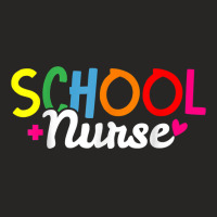 School Nurse Cute Registered Nurse Back To School Nursing T Shirt Ladies Fitted T-shirt | Artistshot