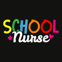 School Nurse Cute Registered Nurse Back To School Nursing T Shirt Scorecard Crop Tee | Artistshot