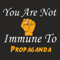 You Are Not Immune To Propaganda   Garfield2 Ladies Fitted T-shirt | Artistshot