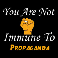 You Are Not Immune To Propaganda   Garfield2 Cropped Hoodie | Artistshot