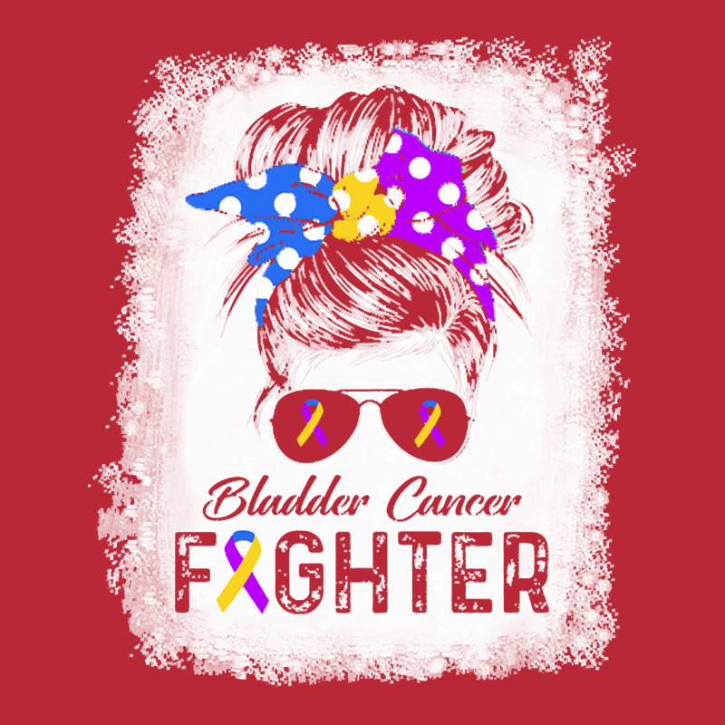 Woman Bladder Cancer Fighter T  Shirt Woman Bladder Cancer Fighter Blu Women's V-Neck T-Shirt by frederiquerohan439 | Artistshot