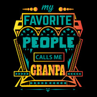 My Favorite People Calls Me Grandpa V-neck Tee | Artistshot