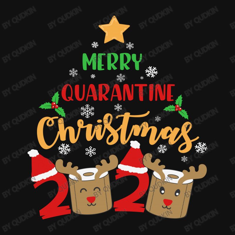 Merry Quarantine Christmas 2020 Round Patch | Artistshot