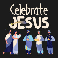 Celebrate Jesus Christian Christmas Nativity Christianity T Shirt Hoodie & Jogger Set | Artistshot