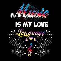 Music Is My Love Language Legging | Artistshot