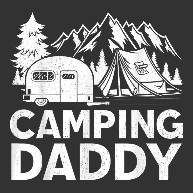 Mens Camping Daddy Funny Outdoors Mountain Camping Father's Day T Shir Baby Bodysuit by belenfinl | Artistshot