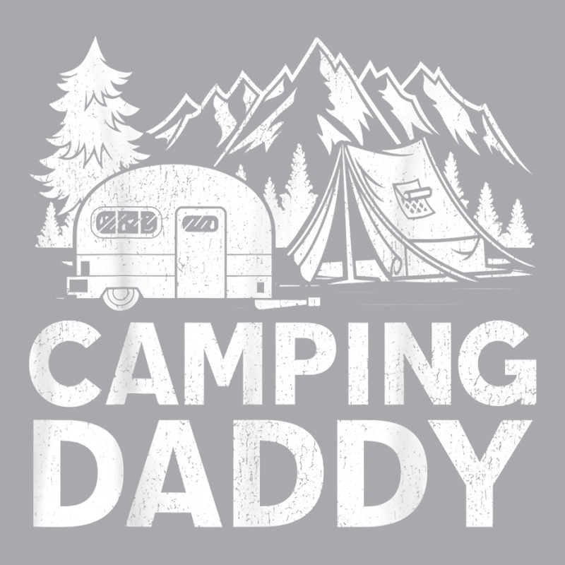 Mens Camping Daddy Funny Outdoors Mountain Camping Father's Day T Shir Youth 3/4 Sleeve by belenfinl | Artistshot