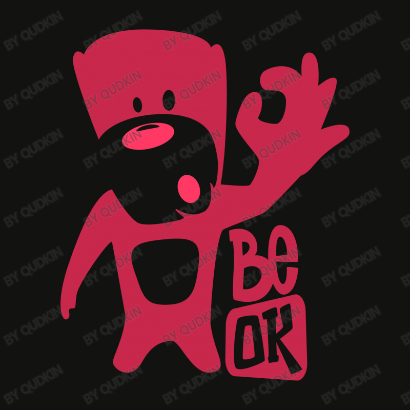 Be Ok Scorecard Crop Tee by Qudkin | Artistshot