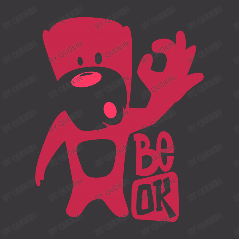 Be Ok Ladies Curvy T-Shirt by Qudkin | Artistshot