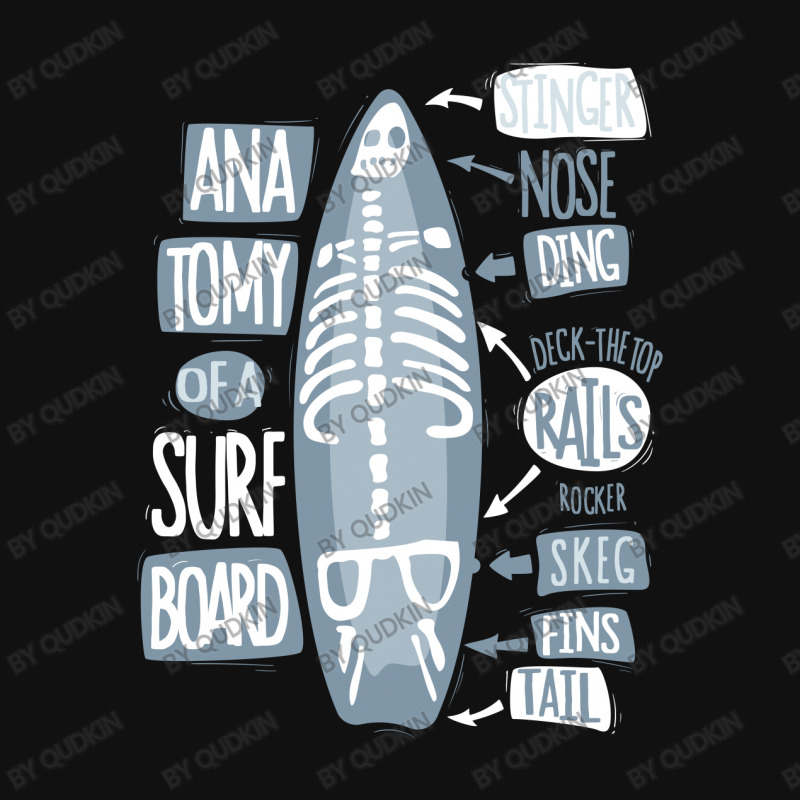 Funny Anatomy Of A Surfboard Apple Watch Band | Artistshot