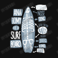 Funny Anatomy Of A Surfboard Accessory Pouches | Artistshot