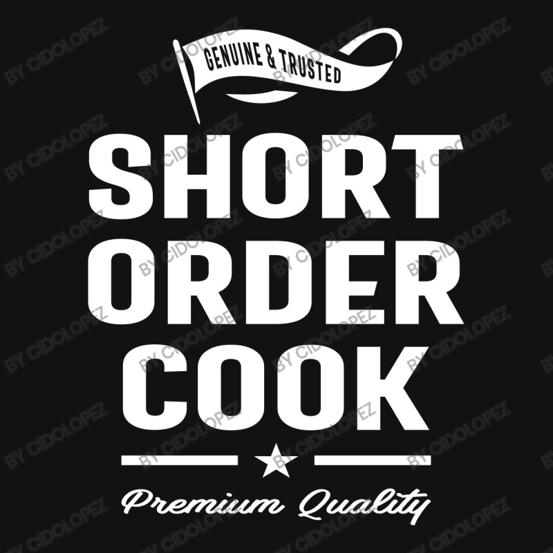 Short Order Cook Job Title Gift Scorecard Crop Tee by cidolopez | Artistshot