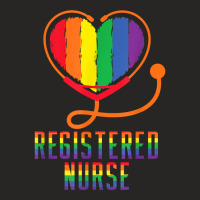 Registered Nurse Stethoscope Lesbian Gay Transgender Lgbt T Shirt Ladies Fitted T-shirt | Artistshot