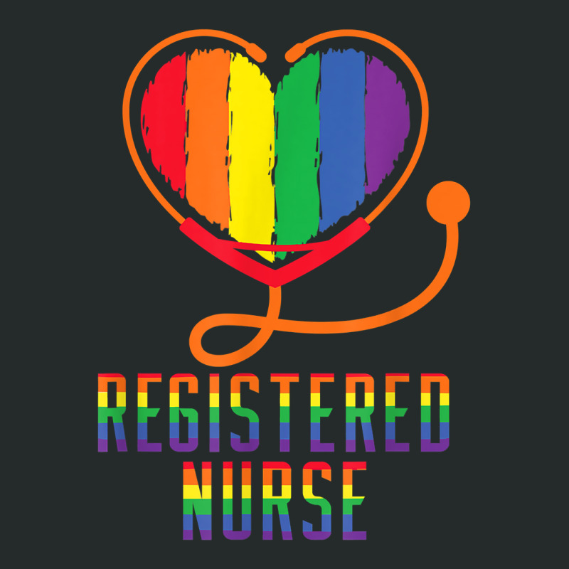 Registered Nurse Stethoscope Lesbian Gay Transgender Lgbt T Shirt Women's Triblend Scoop T-shirt | Artistshot