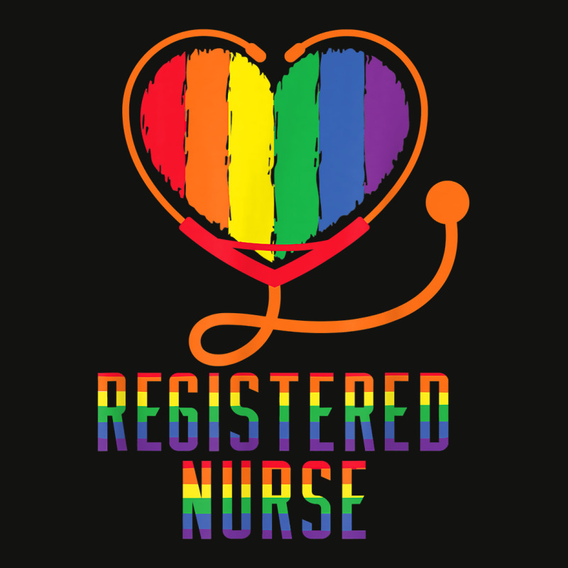 Registered Nurse Stethoscope Lesbian Gay Transgender Lgbt T Shirt Scorecard Crop Tee | Artistshot