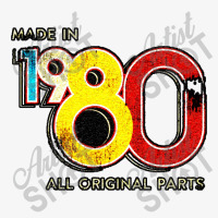 Made In 1980 Ladies Fitted T-shirt | Artistshot