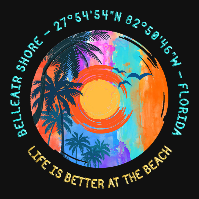 Belleair Shore T  Shirt Belleair Shore, Pinellas County, Florida T  Sh Pin-back Button | Artistshot