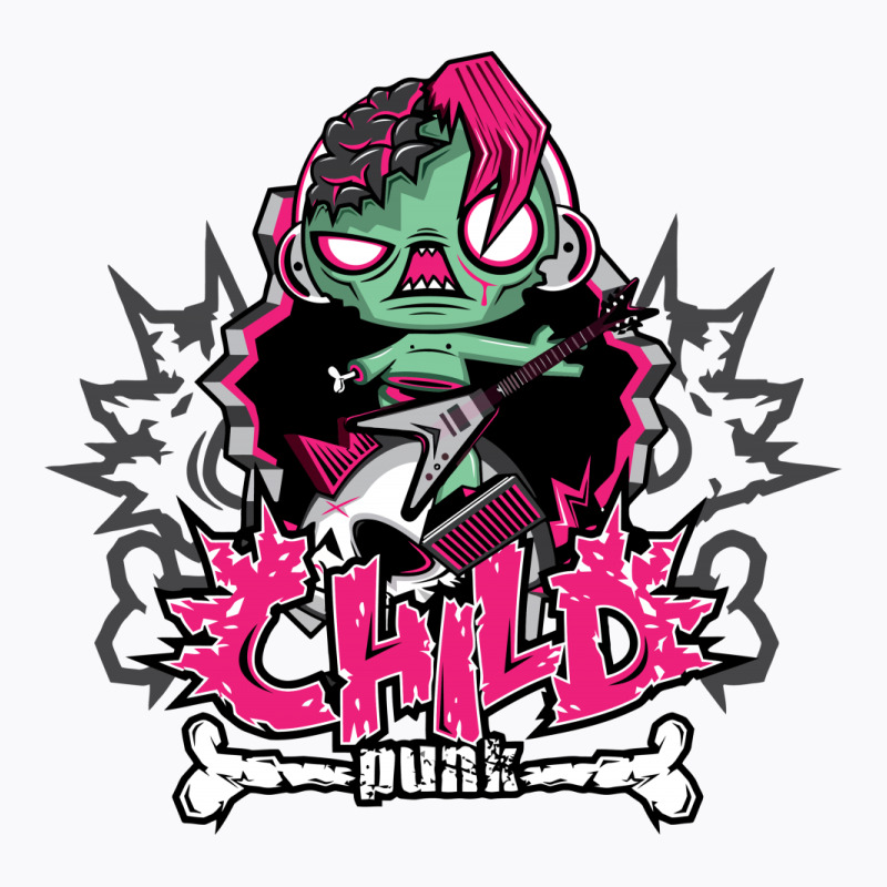 Child Punk Zombie T-shirt | Artistshot