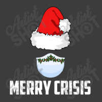 Merry Crisis Happy New Fear Lets Celebrate Quarantined Christmas Men's Polo Shirt | Artistshot