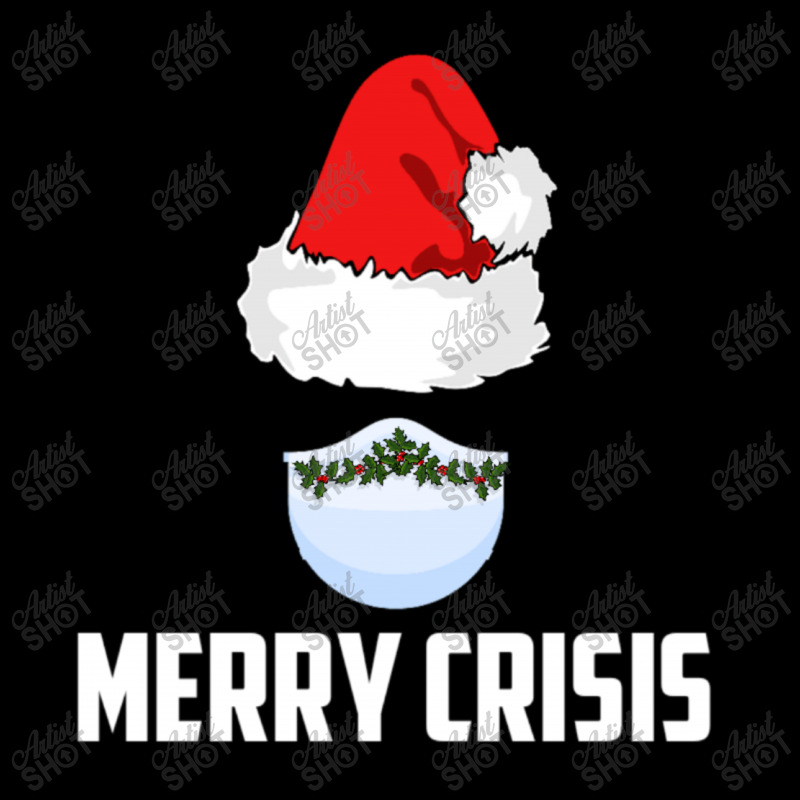 Merry Crisis Happy New Fear Lets Celebrate Quarantined Christmas Fleece Short | Artistshot