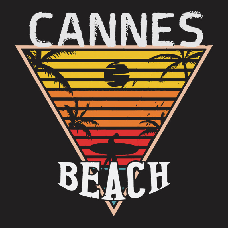 Cannes T  Shirt Beach Day In Cannes T  Shirt T-shirt | Artistshot