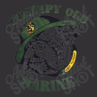 Grumpy Old Marine Vintage Hoodie | Artistshot