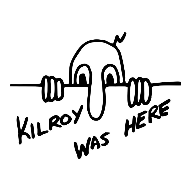 Meme Kilroy Was Here V-Neck Tee by humanitra | Artistshot