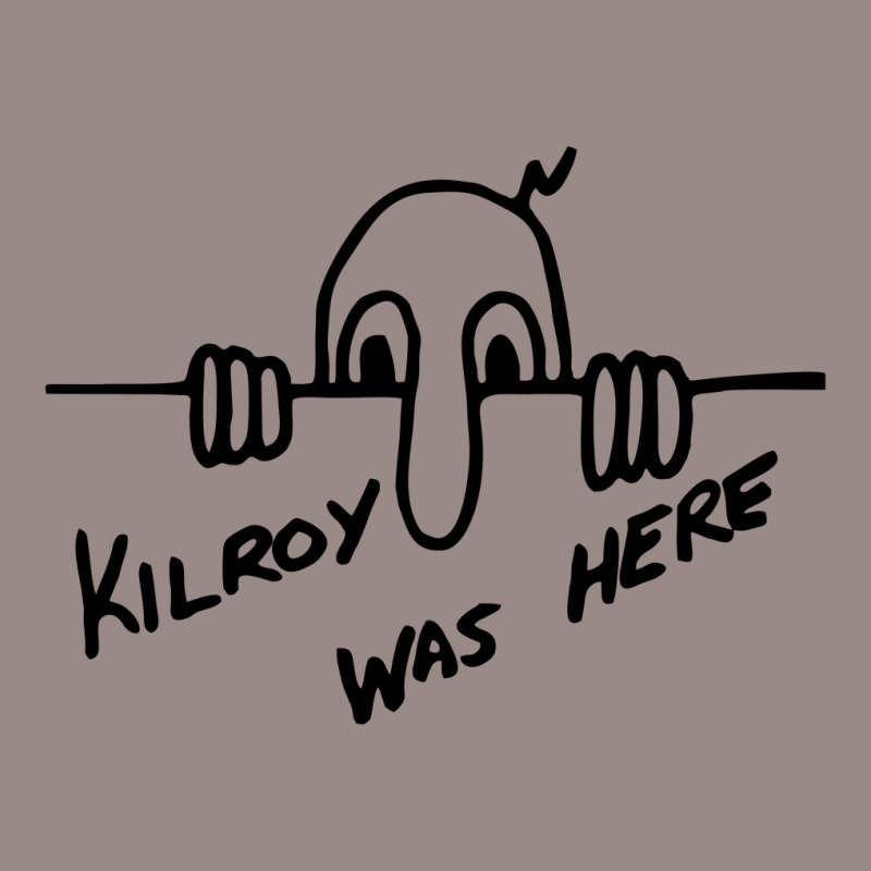 Meme Kilroy Was Here Vintage T-Shirt by humanitra | Artistshot