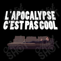 L'apocalypse C'est Pas Cool Cropped Hoodie | Artistshot