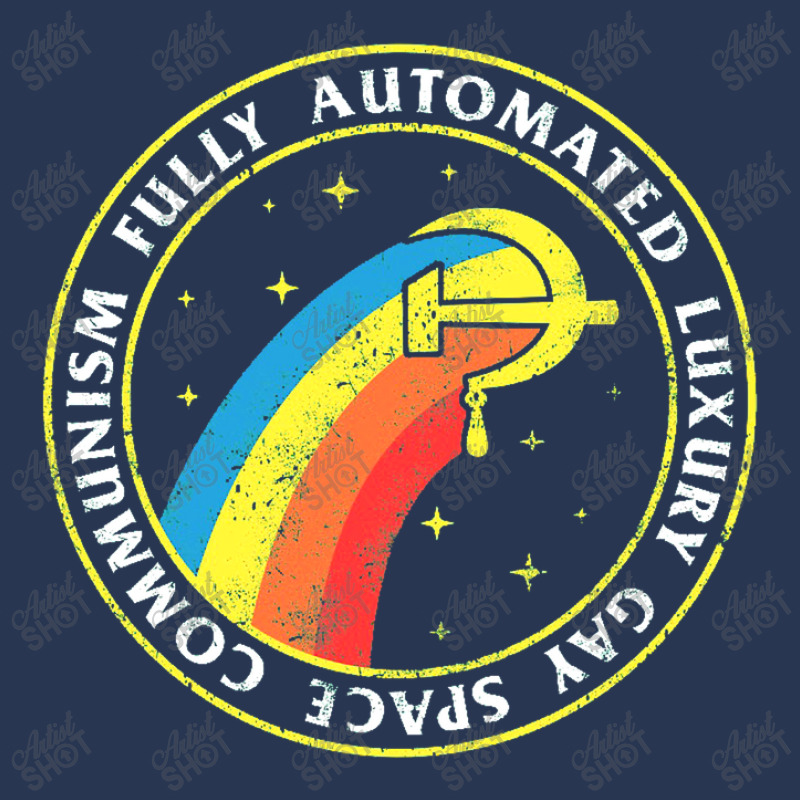 Fully Automated Luxury Gay Space Communism Men Denim Jacket by kurniawanm | Artistshot