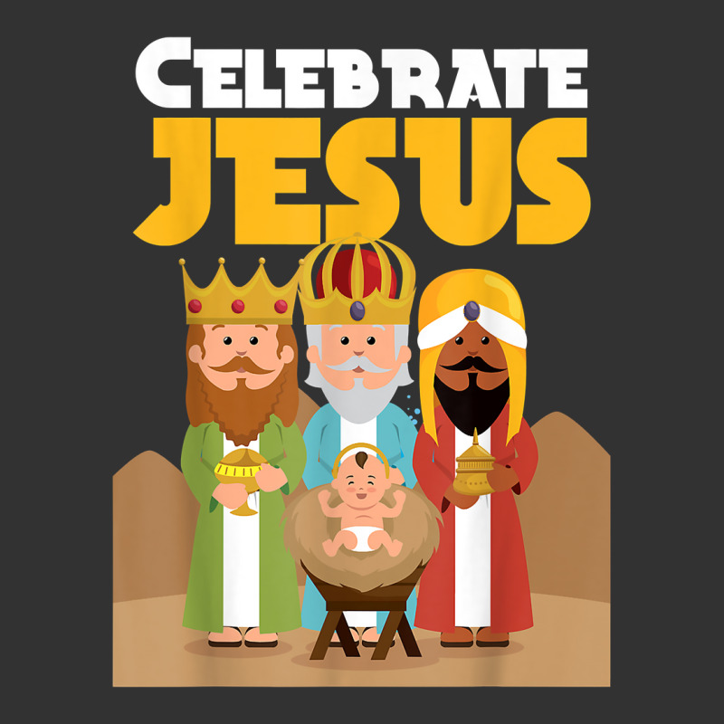 Celebrate Jesus Christian Christmas Nativity Christianity T Shirt Baby Bodysuit by Sand King | Artistshot