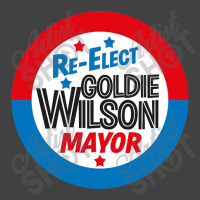 Back To The Future 're-elect Mayor Goldie Wilson' Design Vintage T-shirt | Artistshot