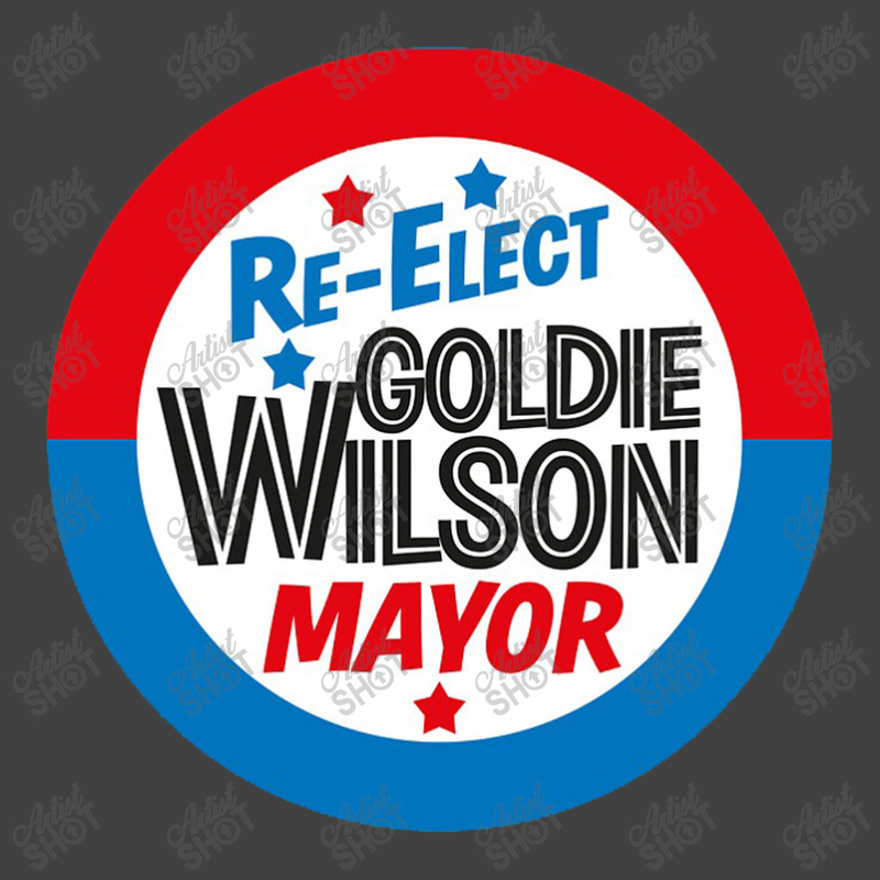 Back To The Future 're-elect Mayor Goldie Wilson' Design Vintage T-Shirt by kurniawanm | Artistshot