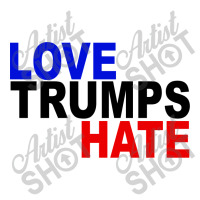 Love Trumps Hate Vote For Hillary V-neck Tee | Artistshot