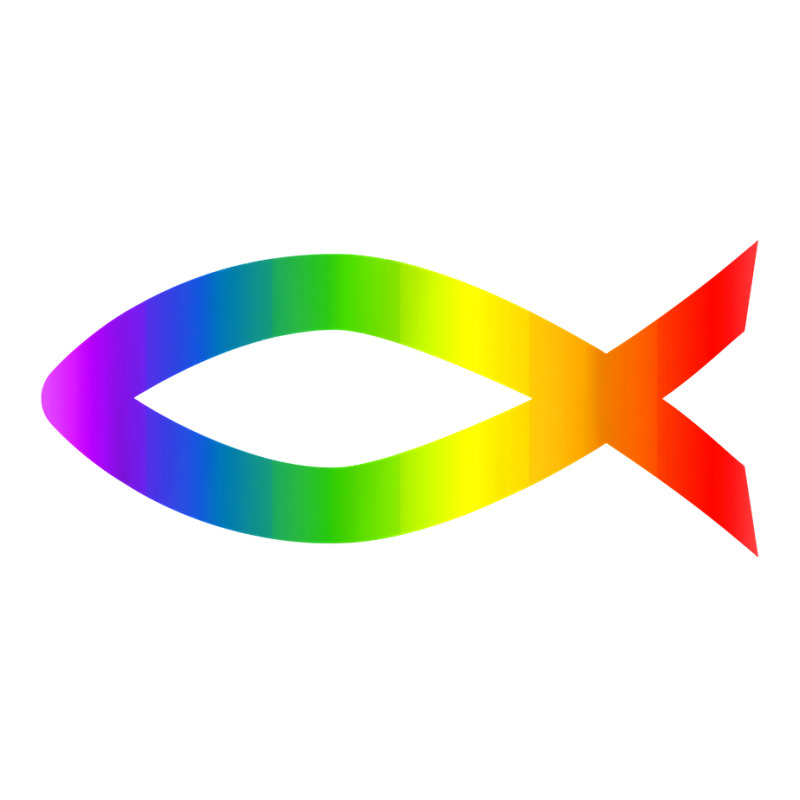 Ichthys Rainbow Christian Fish Symbol Homosexuality T Shirt Youth Tee | Artistshot