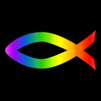 Ichthys Rainbow Christian Fish Symbol Homosexuality T Shirt Toddler 3/4 Sleeve Tee | Artistshot