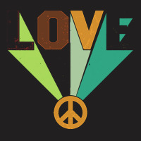 Hippie Peace Love T  Shirt Love Peace T  Shirt T-shirt | Artistshot