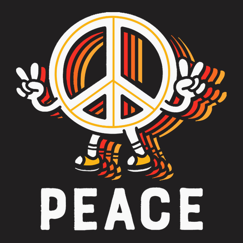 Hippie Peace Love T  Shirt Peace T  Shirt T-Shirt by vivaciouslimb | Artistshot