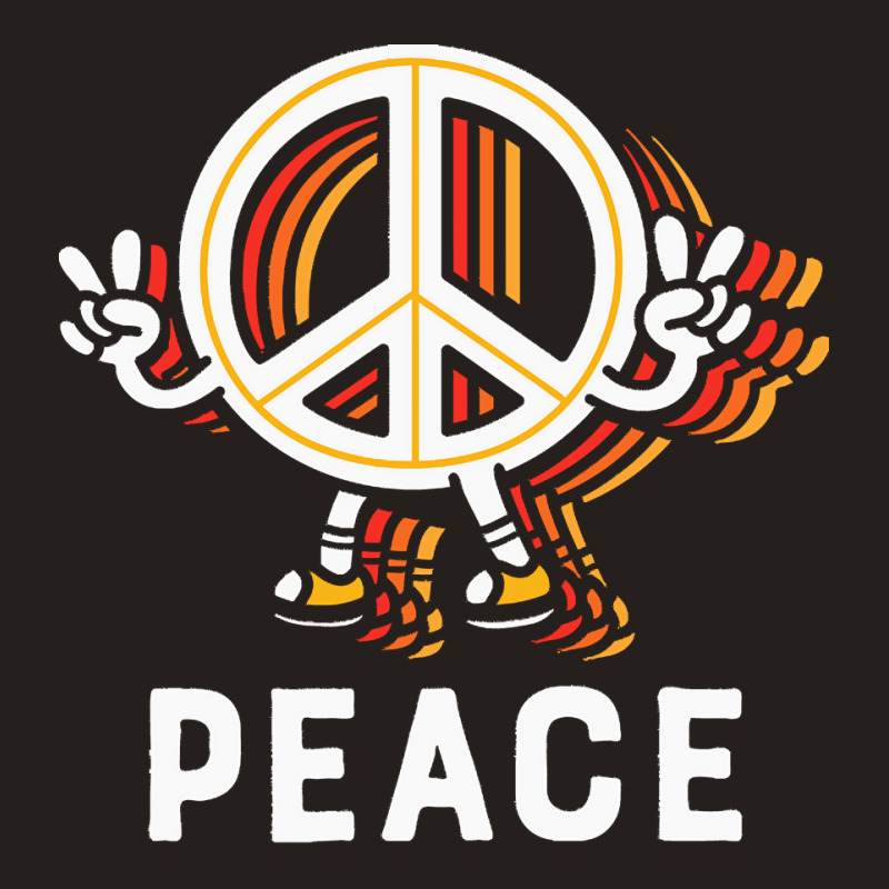 Hippie Peace Love T  Shirt Peace T  Shirt Tank Top by vivaciouslimb | Artistshot