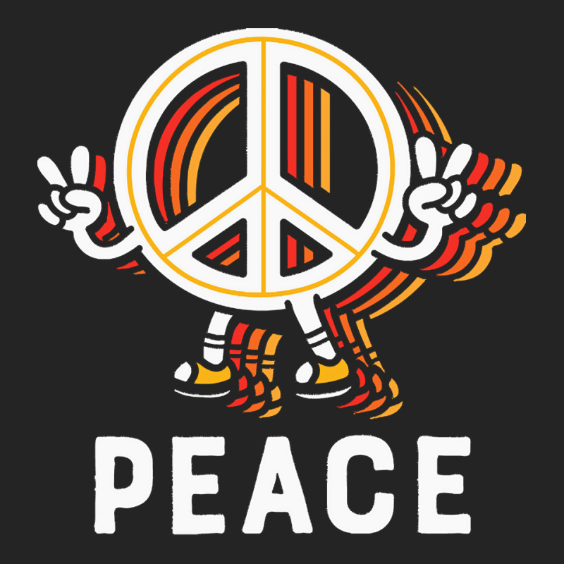 Hippie Peace Love T  Shirt Peace T  Shirt 3/4 Sleeve Shirt by vivaciouslimb | Artistshot