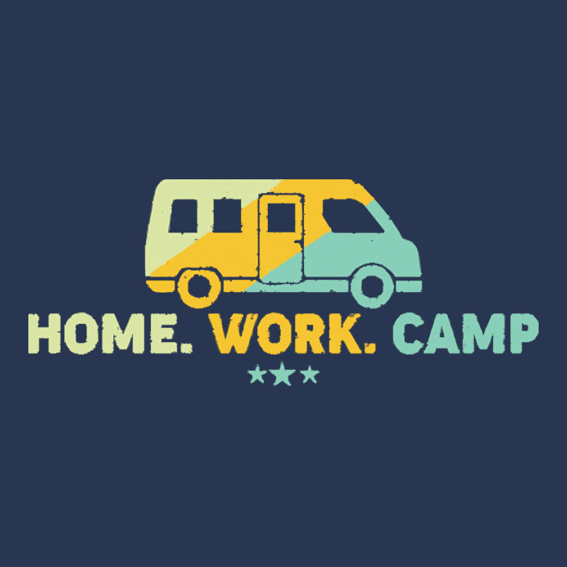 Camping T  Shirt Home Work Camp T  Shirt Ladies Denim Jacket by robb98104 | Artistshot