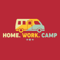 Camping T  Shirt Home Work Camp T  Shirt Women's V-neck T-shirt | Artistshot